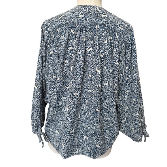 Rare Dôen O'Keefe Top in Blue Prancing
Fawn Print XS - Picture 11 of 14